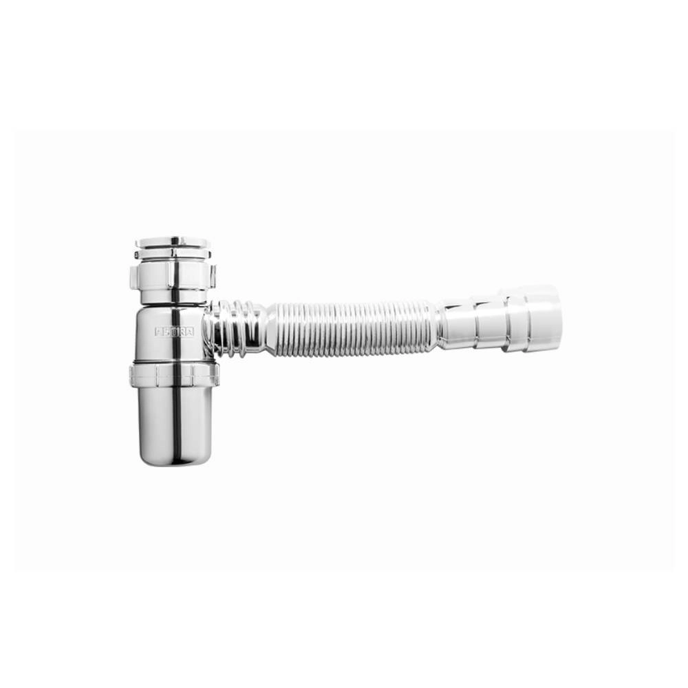 Sifão Sanfonado Universal Copo Astral  SSUC2 Cromado