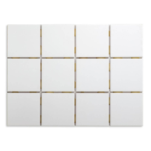Strufaldi Pastilha Cerâmica White 10X10