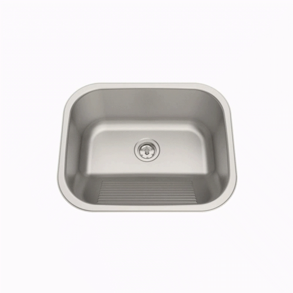 Tanque de Encaixe Tramontina Hera 34 L em Aço Inox Escovado 50x40 cm