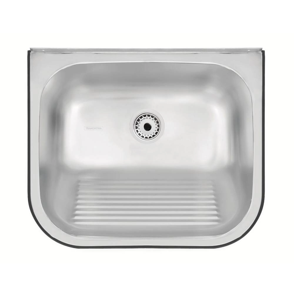 Tanque de Parede Tramontina Hera Wall 34 L em Aço Inox Escovado 50x40 cm