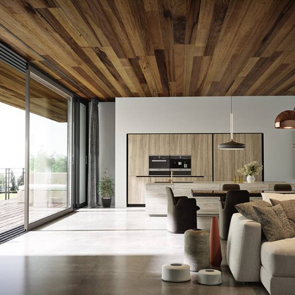 Teto Vinilico Araforros Agar Castanho 200MM 6M