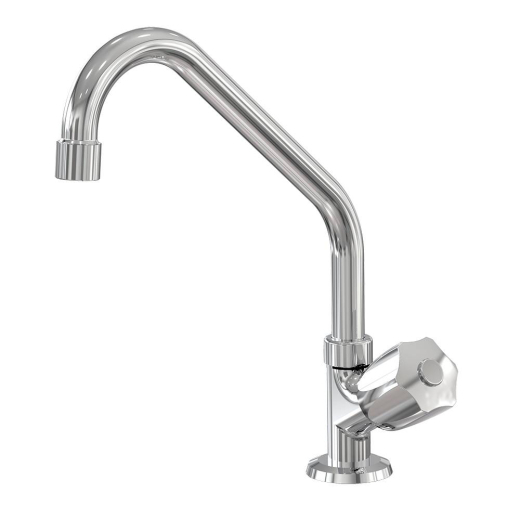 Torneira de Mesa Cozinha Prata Fani 1167 C50
