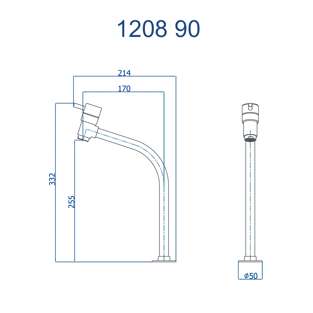 Torneira de Mesa Eva para Lavatório Fani 1208 C90 