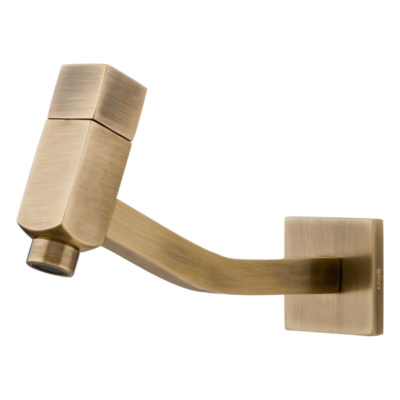 Torneira de Parede Lavatório Hera Fani 1199 OV105 Ouro Velho