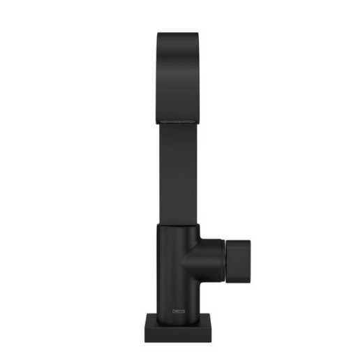 Torneira Deca de Mesa Bica Alta para Lavatório Black Matte Polo 1198.BL33.MT Torneira Deca de Mesa Bica Alta para Lavatório Black Matte Polo 1198.BL33.MT