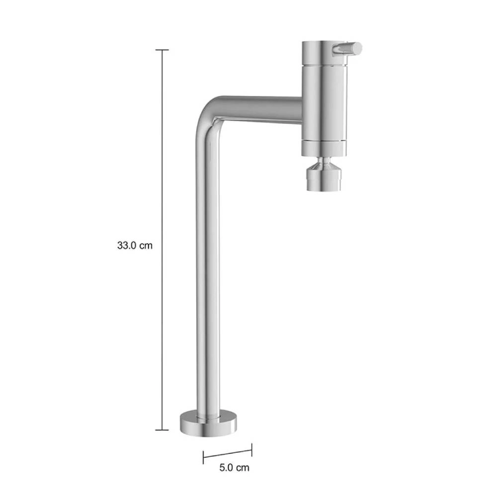 Torneira Deca de Mesa Bica Móvel de 90 Graus para Cozinha Link Cromado 1166.C.LNK