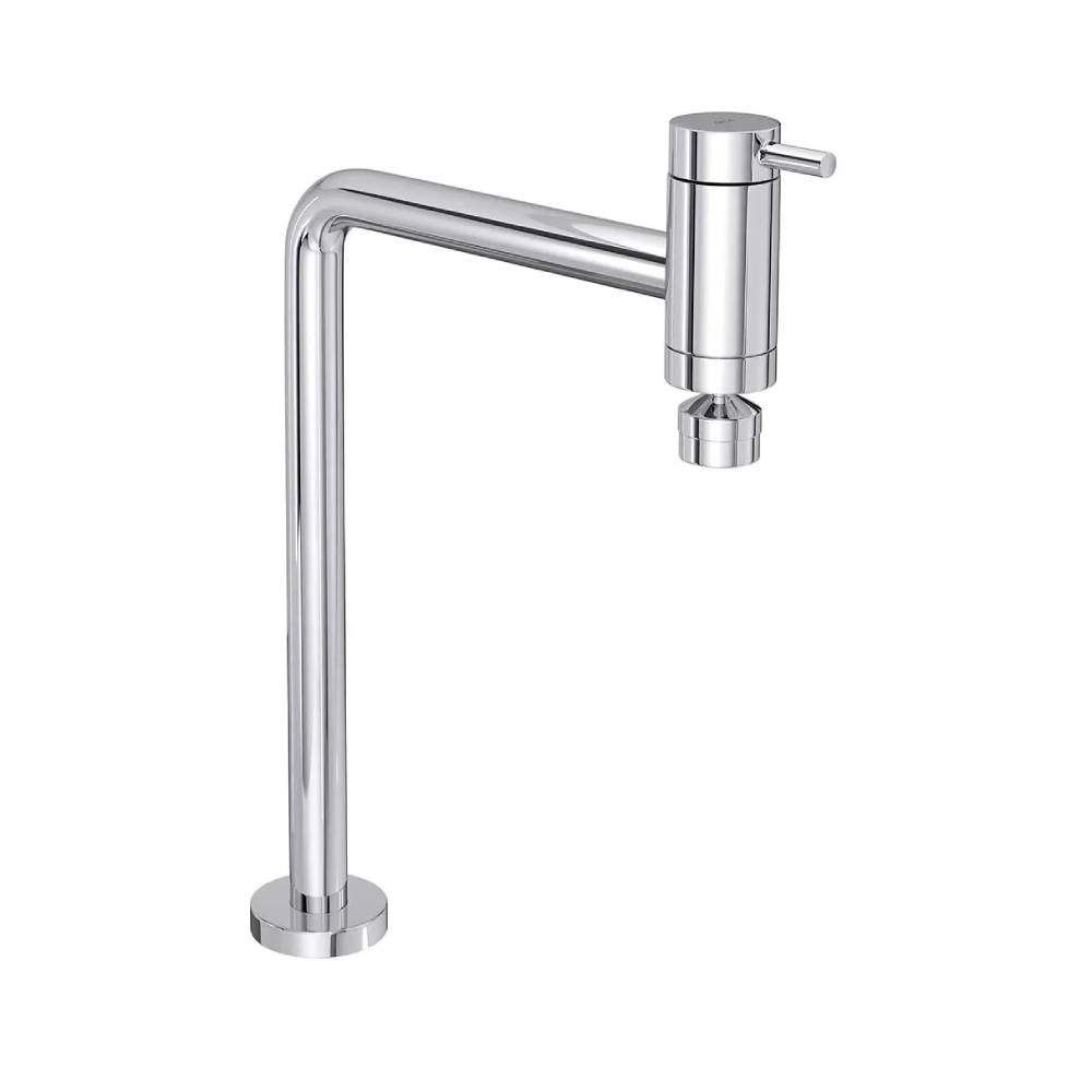 Torneira Deca de Mesa Bica Móvel de 90 Graus para Cozinha Link Cromado 1166.C.LNK