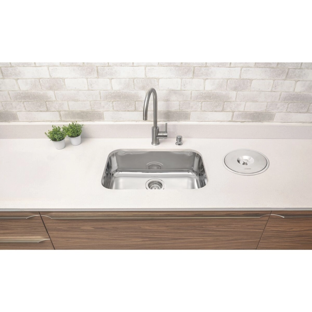 Tramontina Cuba Retangular de Embutir 56x34 Inox 