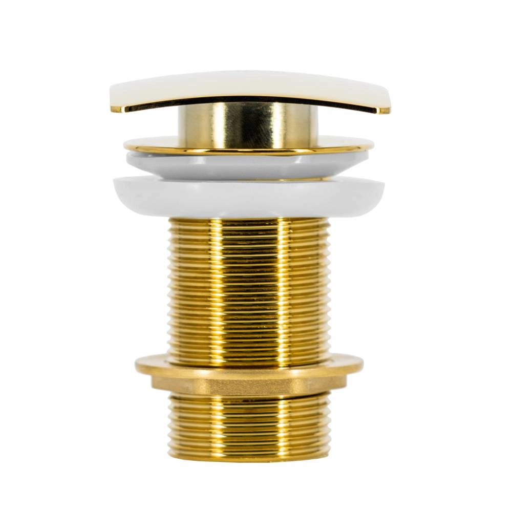 Válvula Click Quadrada Movel Lux 1.1/4 Gold Dourado
