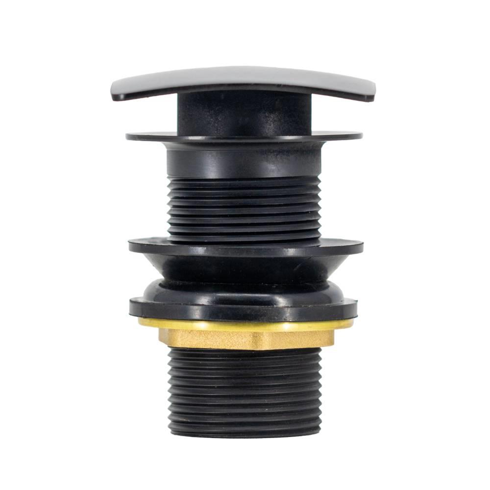 Válvula Click Quadrada Movel Lux 1.1/4 Preto Fosco