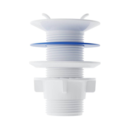 Válvula Escoamento p/ Lavatório Blukit de ABS Branco Válvula Escoamento p/ Lavatório Blukit de ABS Branco
