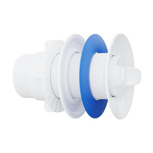 Válvula Escoamento p/ Lavatório Blukit de ABS Branco Válvula Escoamento p/ Lavatório Blukit de ABS Branco