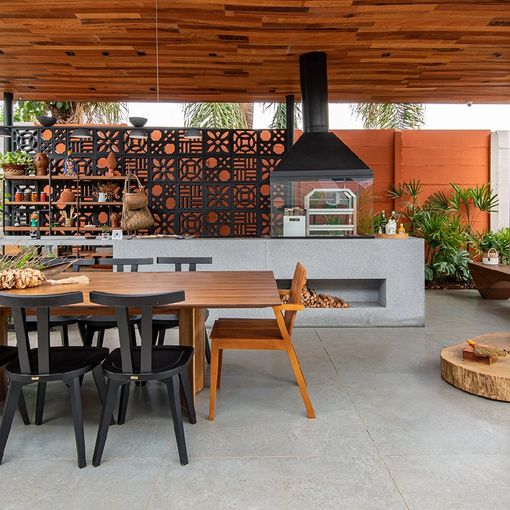 Villa Art Porcelanato 108x108 Cathedral Cement Externo Retificado