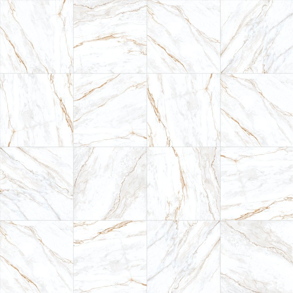 Villagres Porcelanato 108x108 Marmo D'oro Polido Retificado