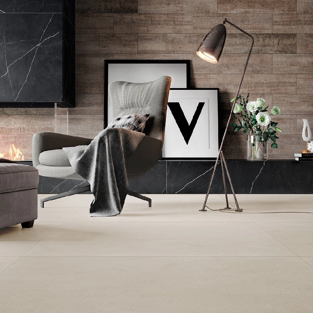 Villagres Porcelanato 108x108 Monterrey Beige Externo Retificado