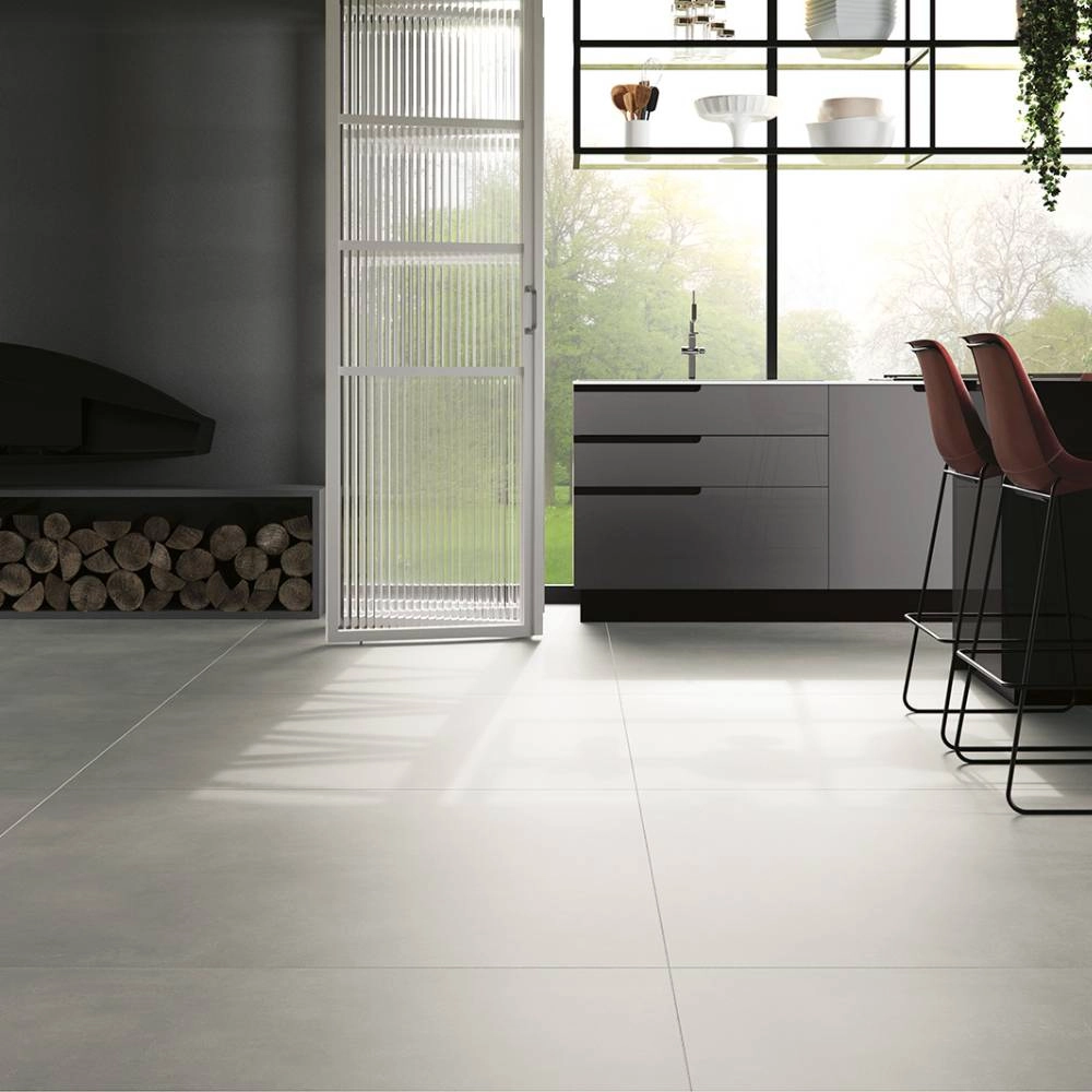 Villagres Porcelanato 123x123 House Cement Externo Retificado