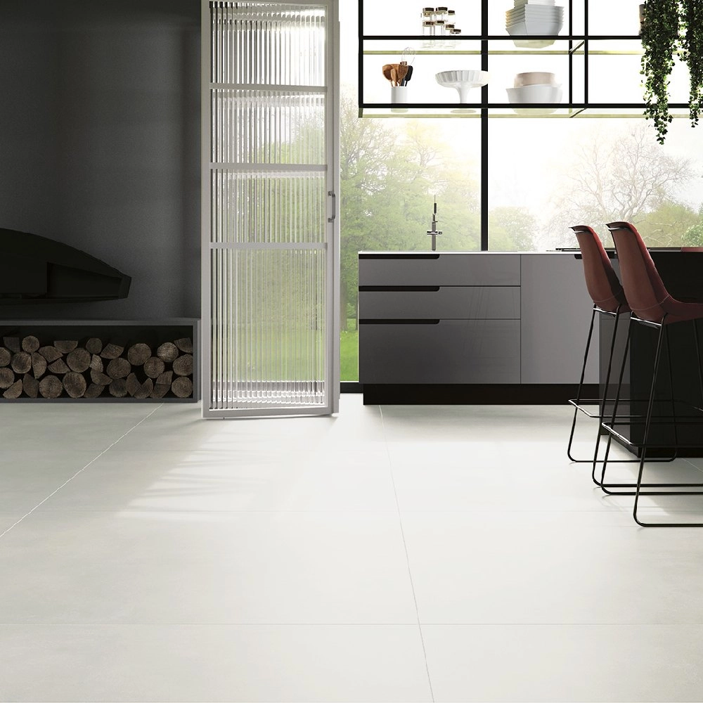 Villagres Porcelanato 123x123 House Off White Polido Retificado