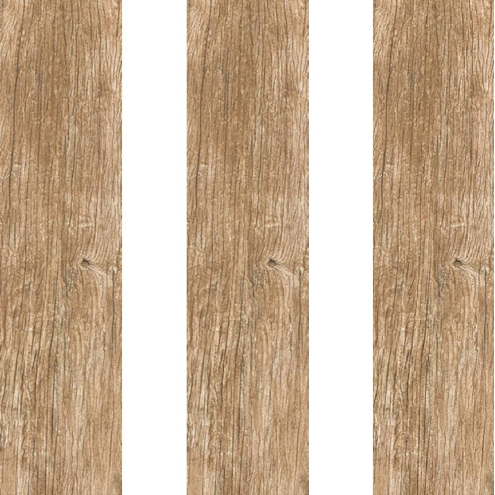 Villagres Porcelanato 24,5x100 Castano Peppe Externo Retificado