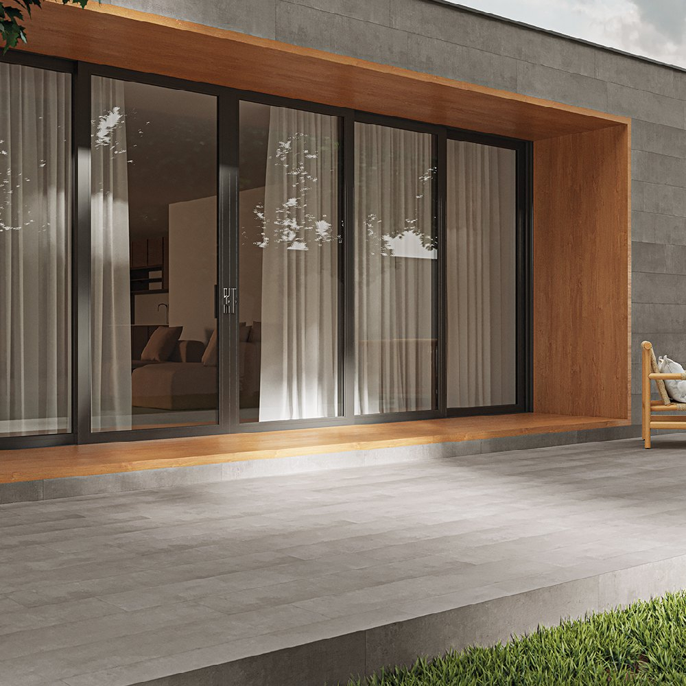 Villagres Porcelanato 24,5x100 Hannover Natural Retificado