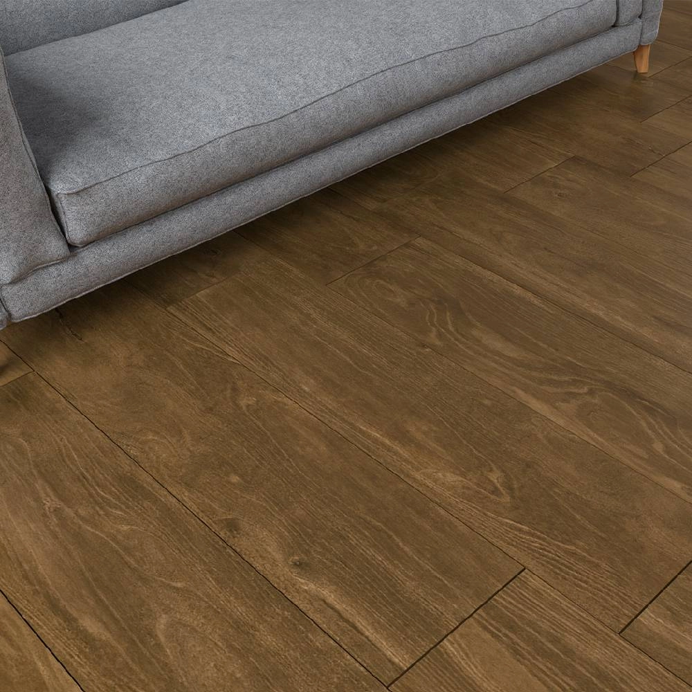 Villagres Porcelanato 24,5x100 Natural Ipê Natural Retificado