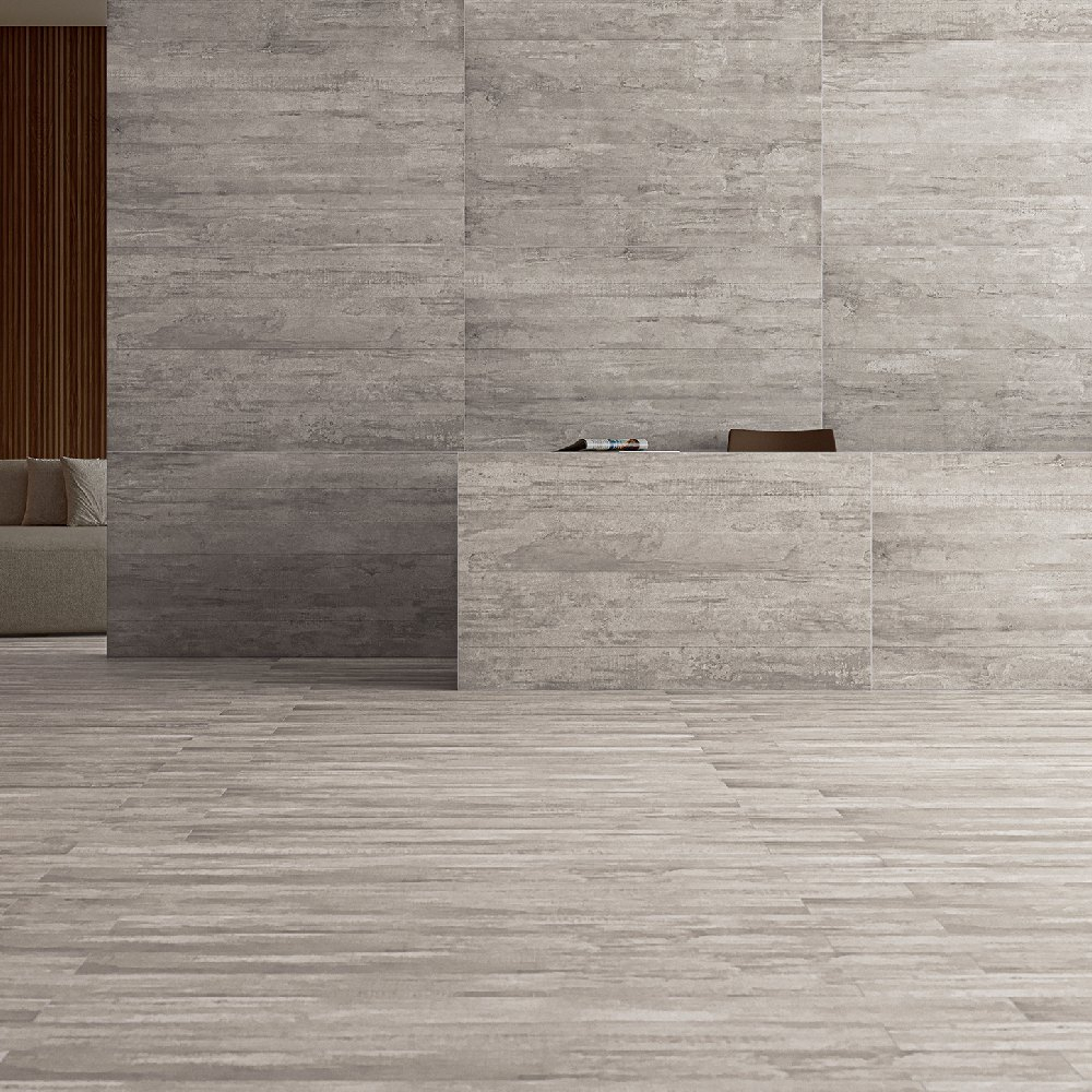 Villagres Porcelanato 80,5x140 Brut Decor Retificado