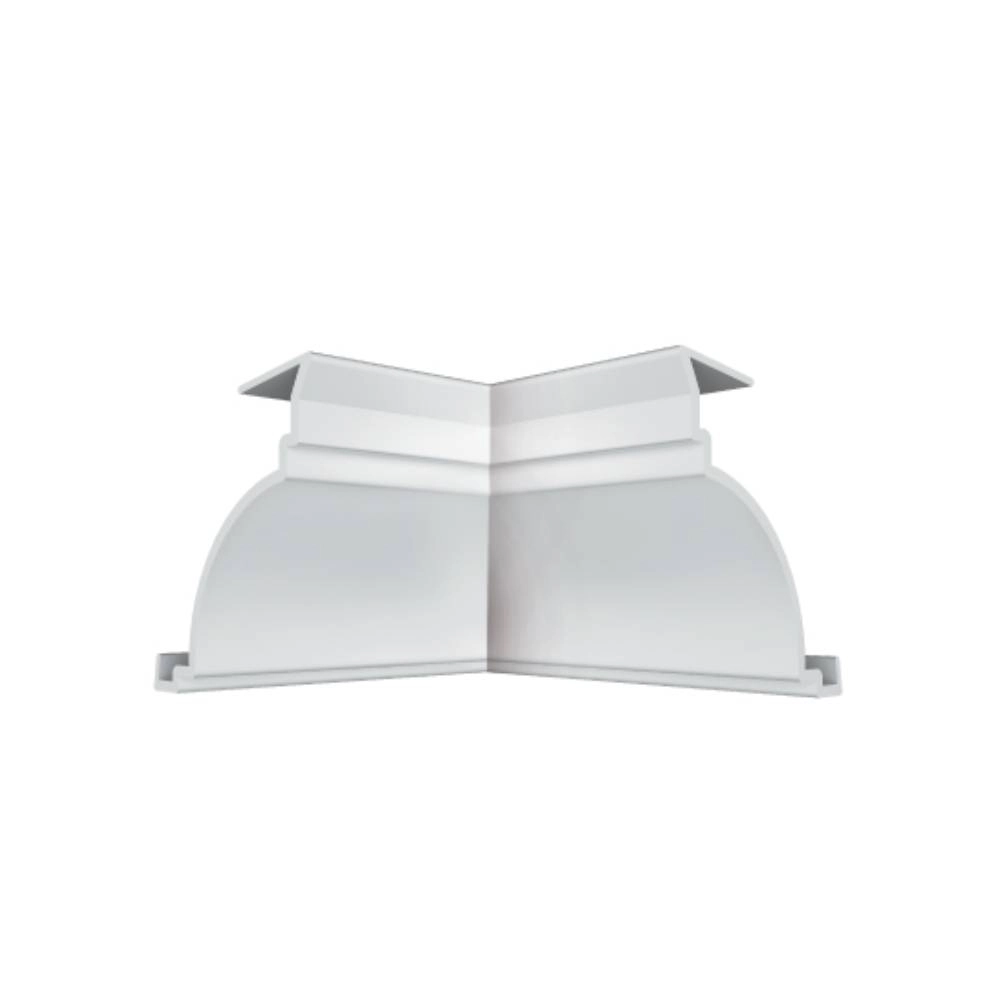 Acabamento Canto Interno para Forro Plasbil Clique Nobre Branco SC 4