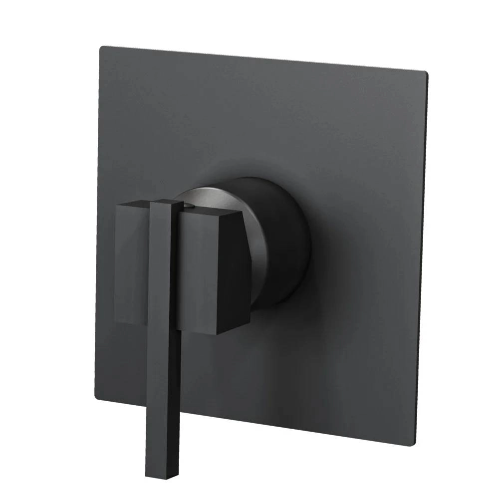 Acabamento para Base Monocomando de Chuveiro Eros Fani 520 BK640 