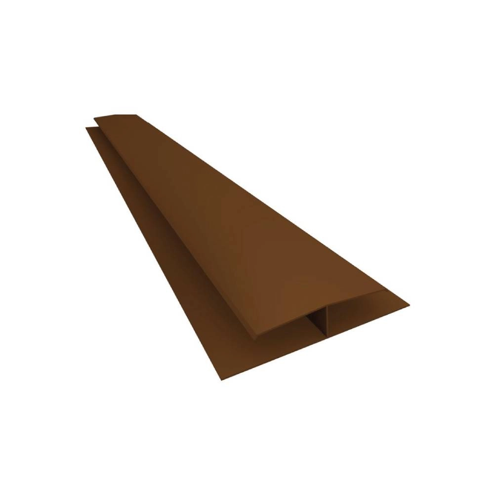 Acabamento para Forro Plasbil Emenda Rígida Madeira Nobre Fosco 6M