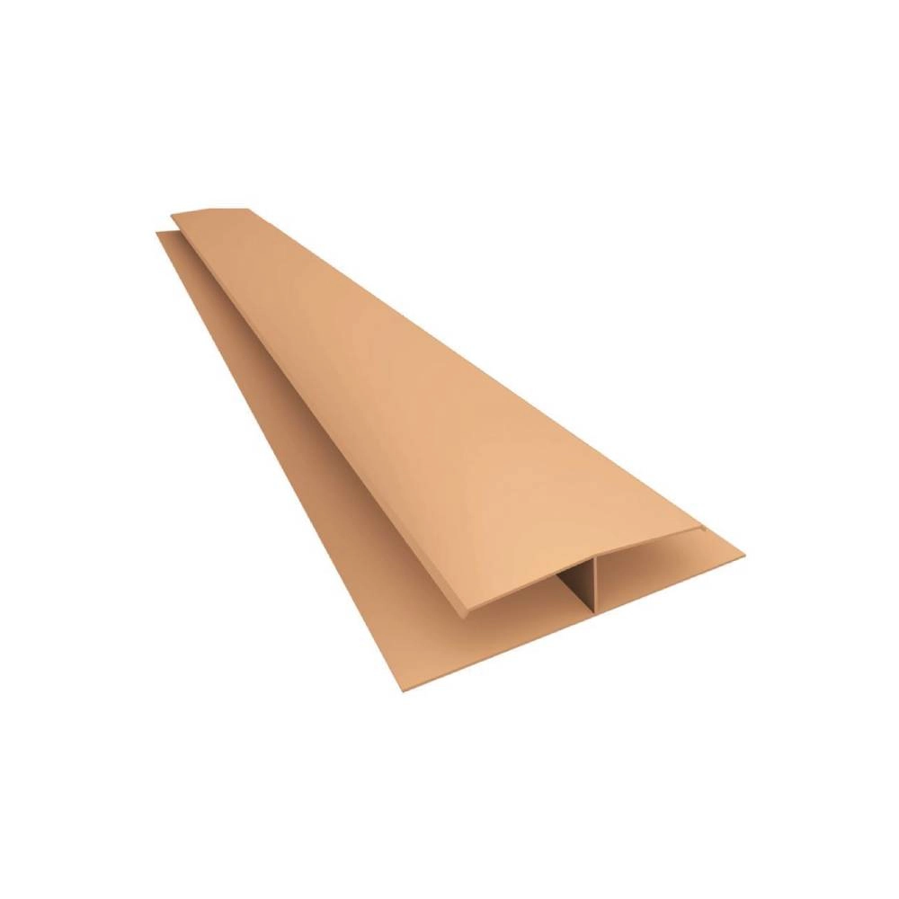 Acabamento para Forro Plasbil Emenda Rigida PVC Natural 6M