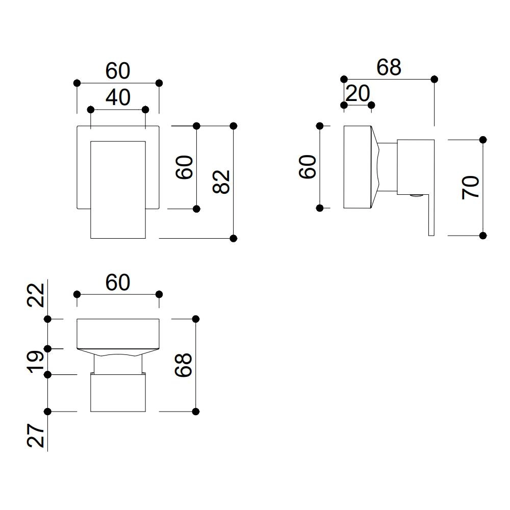 Acabamento Para Registro Rubinettos REF 154