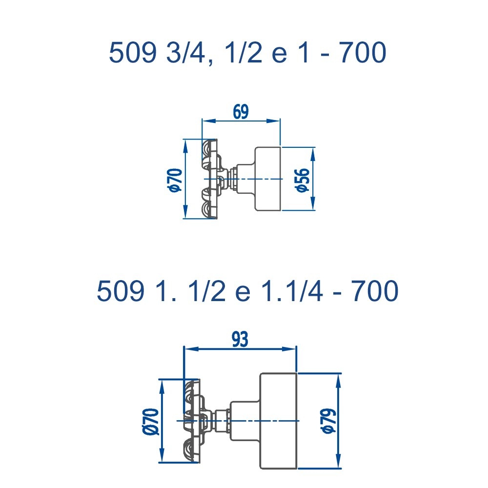 Acabamento para Registro Tunis Fani 509 B700 Acabamento para Registro Tunis Fani 509 B700