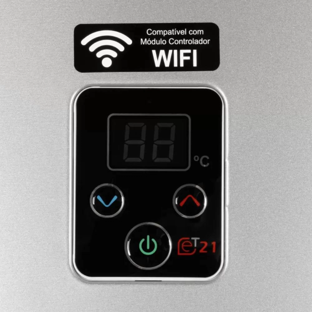 Aquecedor Rinnai REUE211 Prata 21LTS Eletronico Bivolt GLP