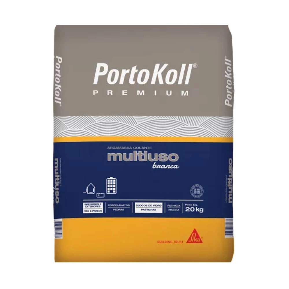 Argamassa Portokoll Multiuso Branca SC20KG