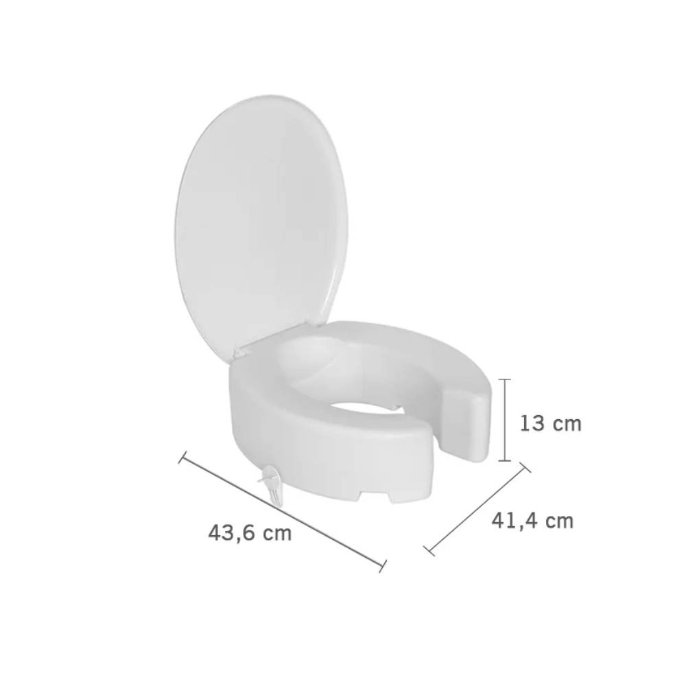 Assento Astra Elevado C/Trava 13CM C/TPK TAE13T*/K*BR1
