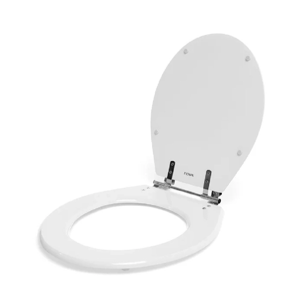 Assento de Poliéster Ravena Branco Fênix Tampex