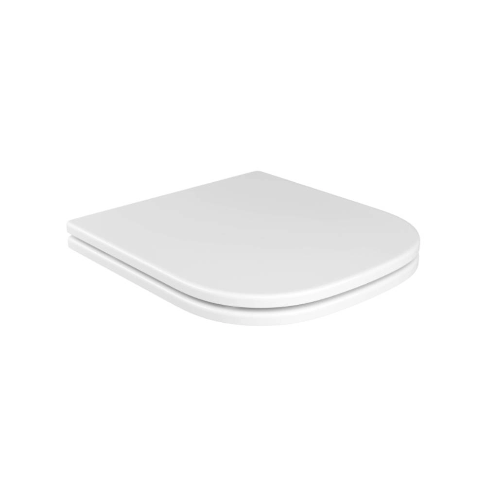 Assento Poliéster Slow Close Branco Deca AP.217.17 Assento Poliéster Slow Close Branco Deca AP.217.17