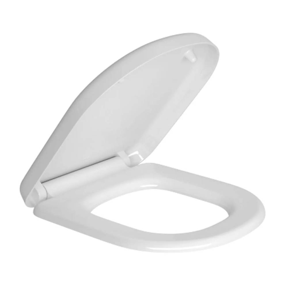 Assento Termofixo com Slow Close e Easy Clean Branco Deca AP.516.17