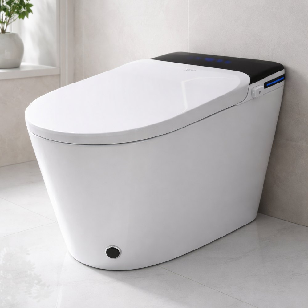 Bacia Eletrônica Smart Tokyo Tech com Display Digital e Controle Remoto Orna