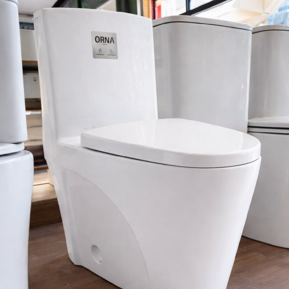 Bacia Monobloco Orna Toronto Branco 6224