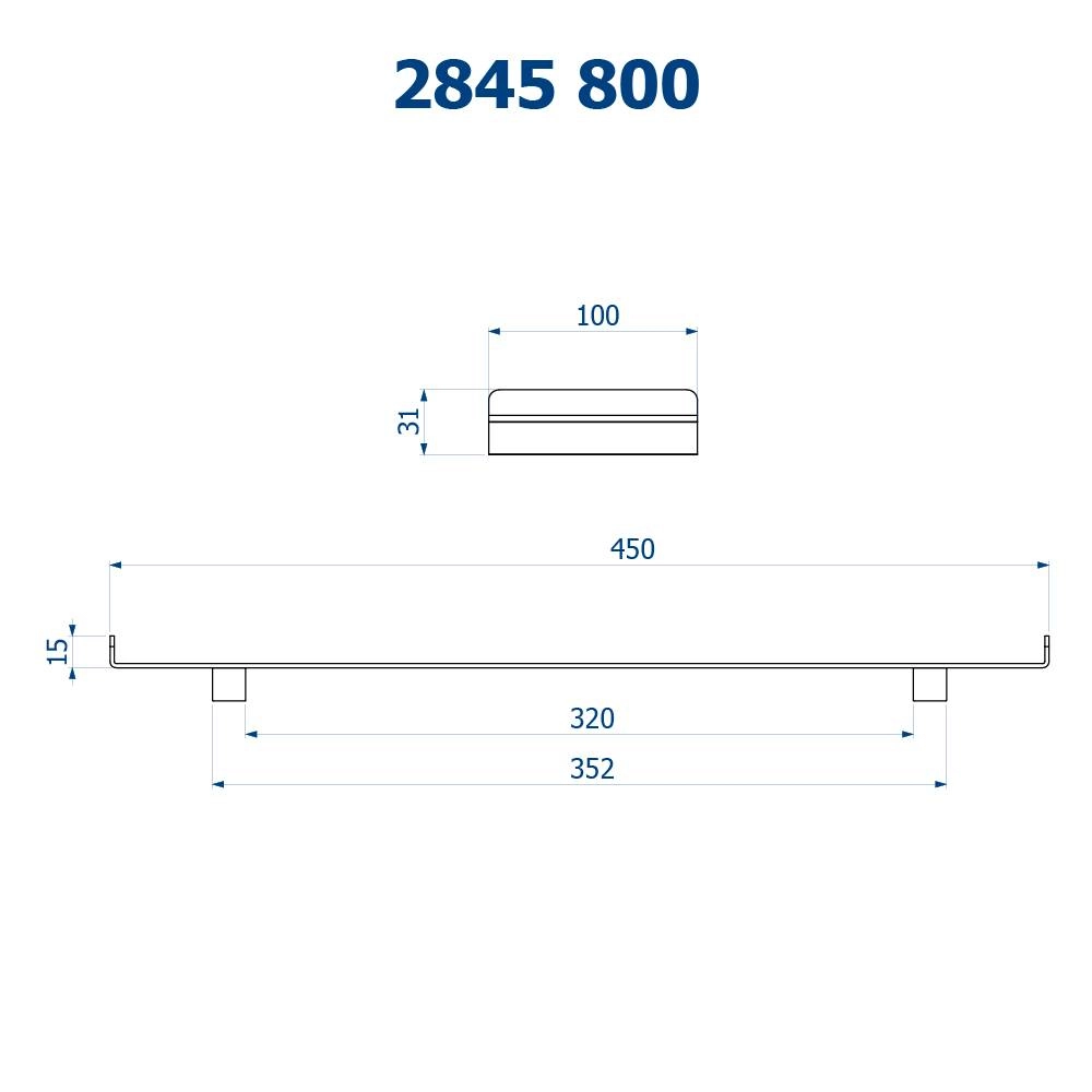 Bandeja 45cm – Barbara Dundes Fani 2845 BK800
