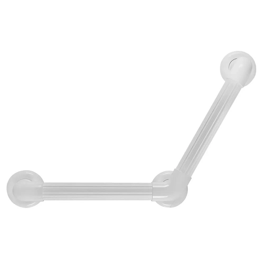 Barra de Apoio Astra Curva 30X30 PVC BPCU/33 BR