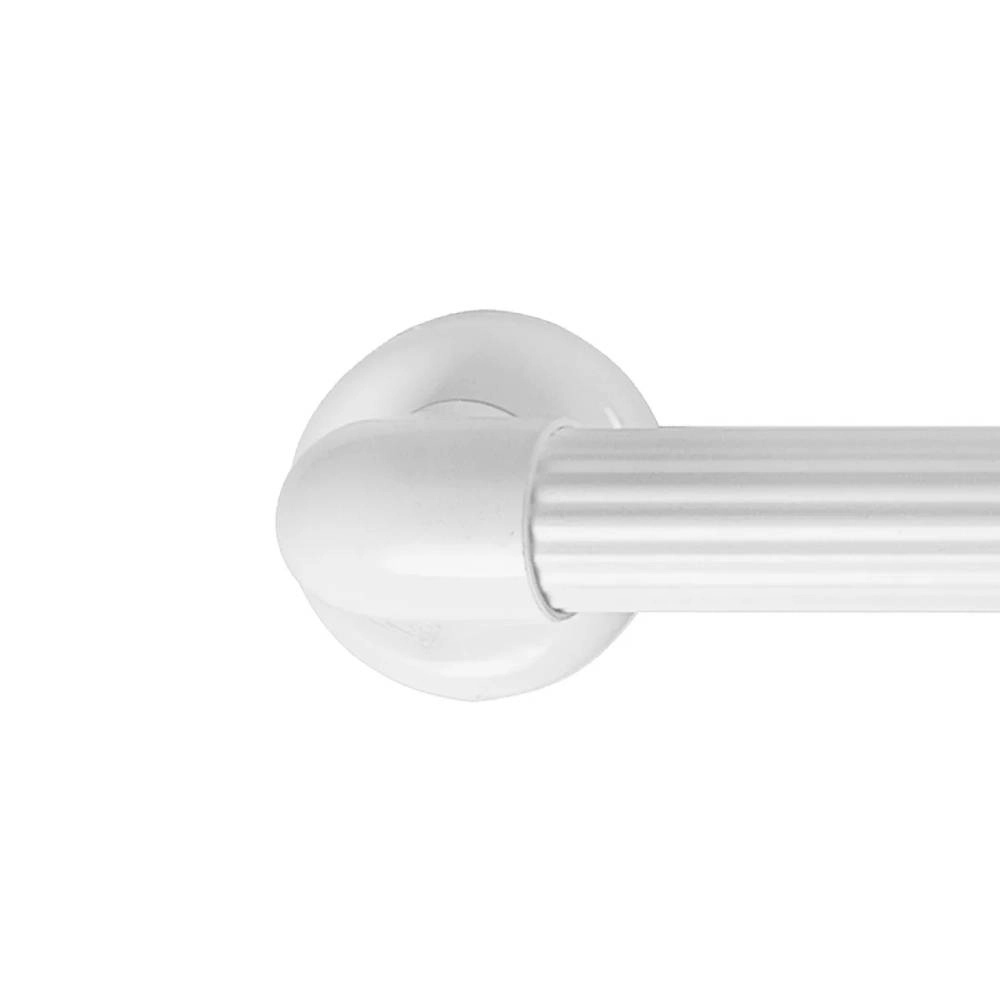 Barra de Apoio Astra Reta 30CM PVC BR Barra de Apoio Astra Reta 30CM PVC BR