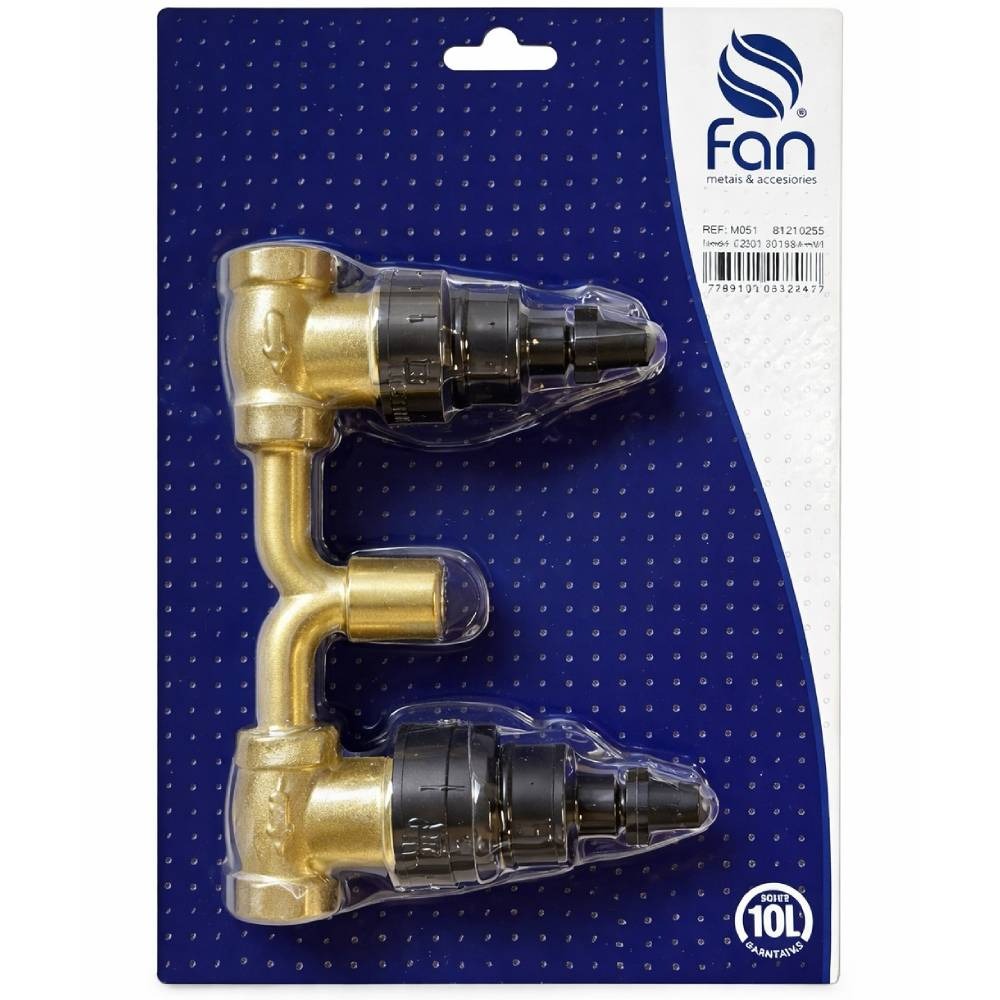 Base Bide 1/4 de Volta Haste AM 802 Fani