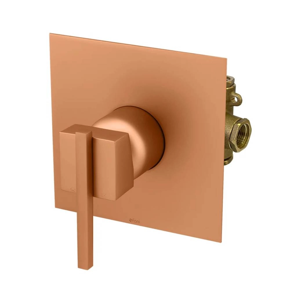 Base Monocomando para Chuveiro ou Banheira Eros Fani 6416 RV640