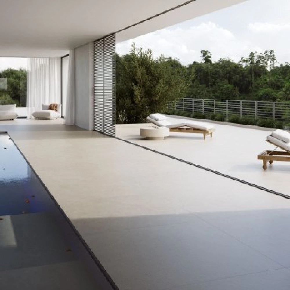 Biancogres Porcelanato 100x100 Dorcia Beige Externo Retificado