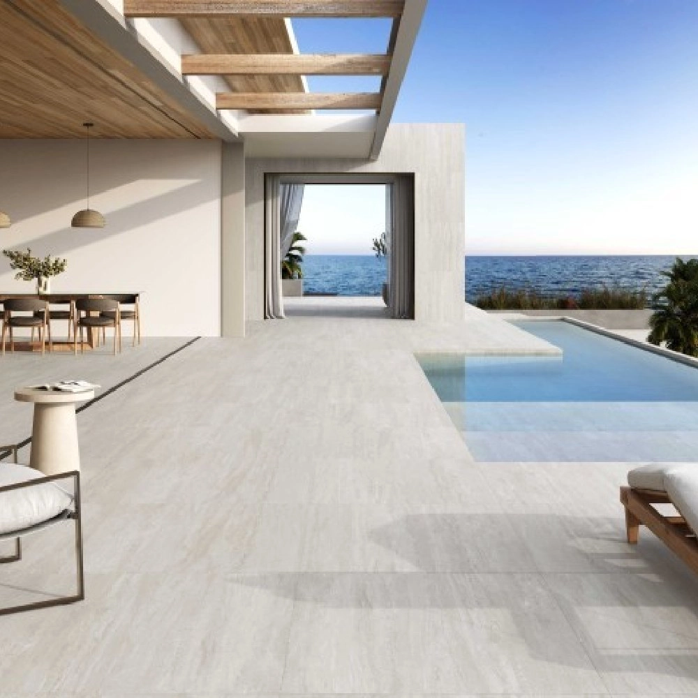 Biancogres Porcelanato Comercial 80x80 Travertino Clássico Satin Retificado Biancogres Porcelanato Comercial 80x80 Travertino Clássico Satin Retificado