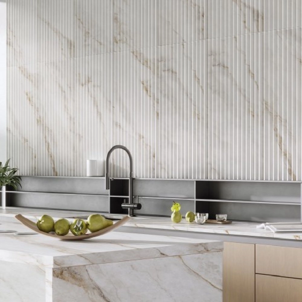 Biancogres Revestimento 45x90 Canel Marmo Perla Retificado Biancogres Revestimento 45x90 Canel Marmo Perla Retificado