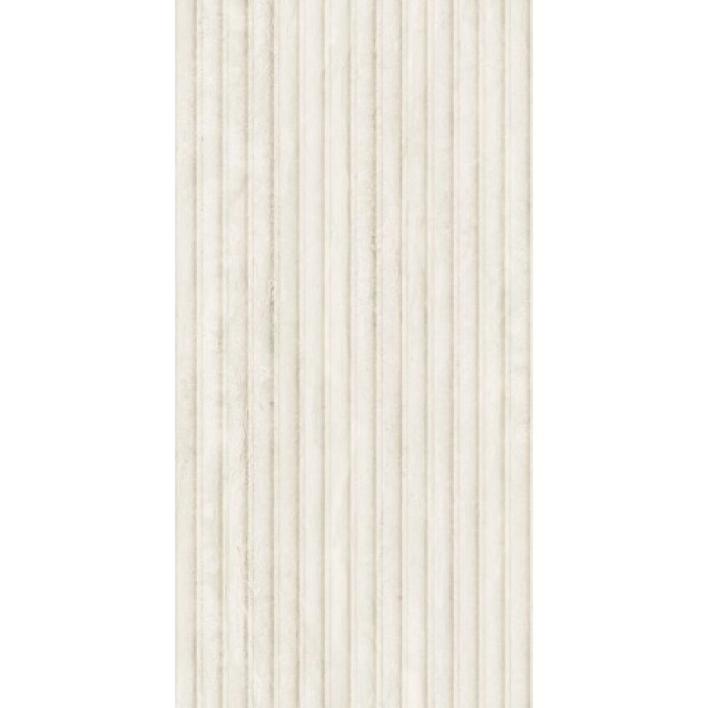 Biancogres Revestimento 45x90 Flut Travertino Tivoli Retificado