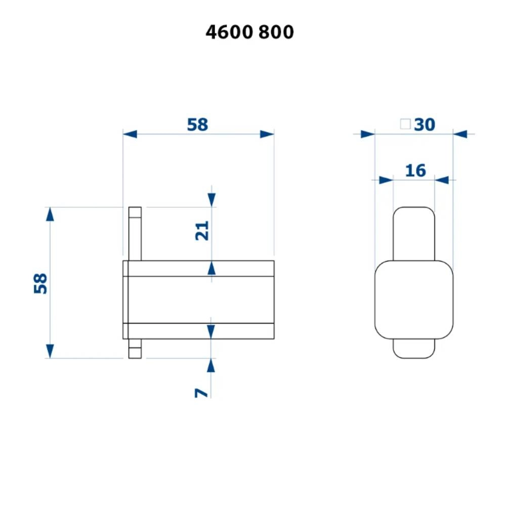 Cabide Modelo Liso Barbara Dundes 4600 BK800