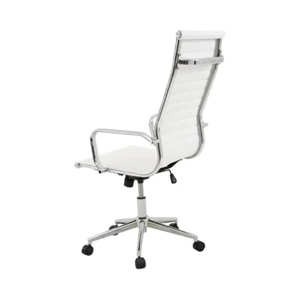 Cadeira Escritótio Rivatti Office Sevilha Tela Branca Alta